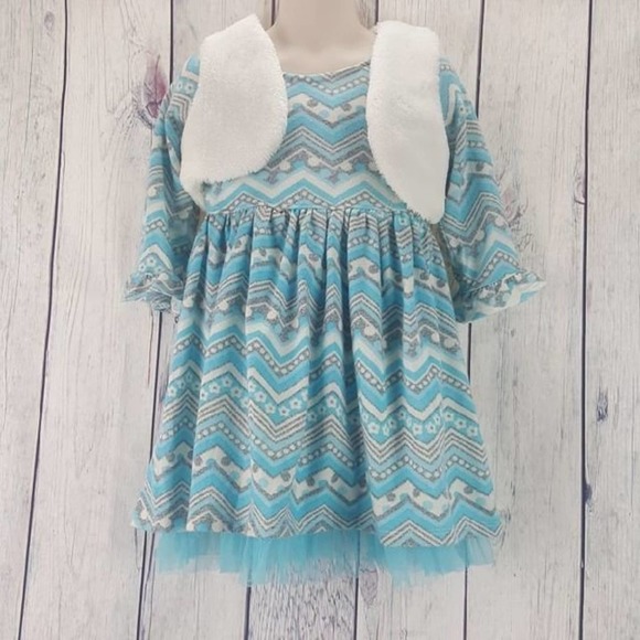 Robe Youngland Fille 4 Ans - Rouge à Carreaux Blanc, Sans Manches - Occasion